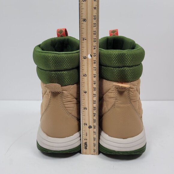 Ryka Aurora Quilted Women's Tan Green High-Top Ankle Boots US Size 7.5M - Picture 7 of 8